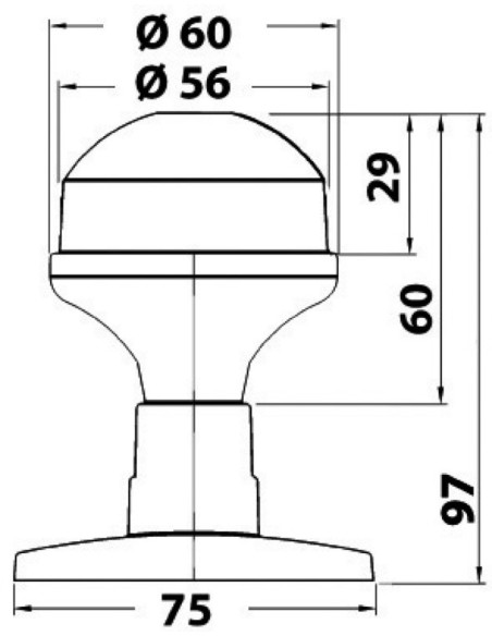 Evoled Smart 360° LED mooring light -  - 1103913