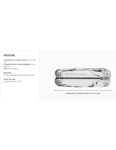LEATHERMAN SURGE -  - LTG830165
