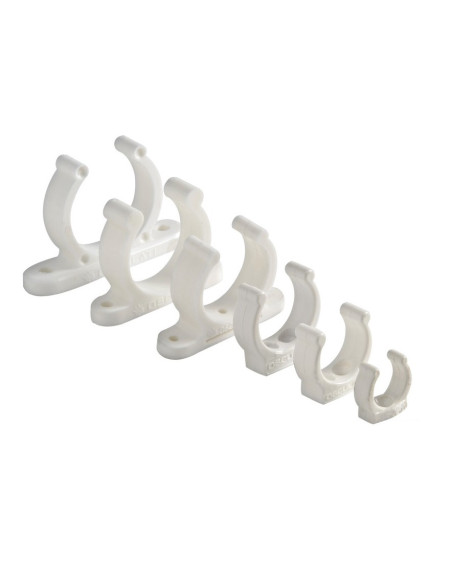 Heavy duty plastic clip WHITE -  - 34.354.03