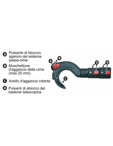 HOOK & MOOR CARBO 180 cm - F&B.HOOK -
