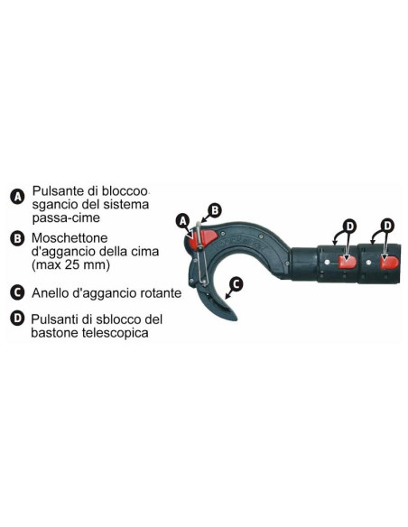 HOOK & MOOR CARBO 180 cm - F&B.HOOK -