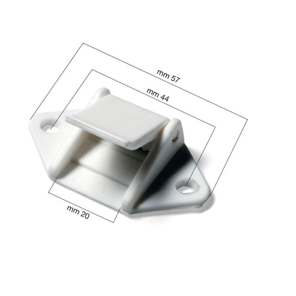 White plastic buckles whit wings - FA#SG1 -