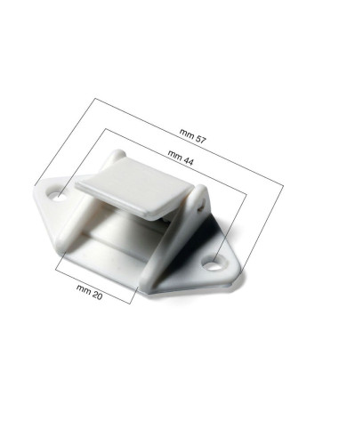 White plastic buckles whit wings - FA#SG1 -