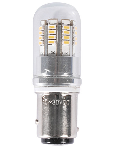 BAY15D LED bulb, offset pins for navigation lights - 14.444.01 -