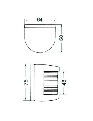 Utility 77 navigation lights - 11.415.01 -