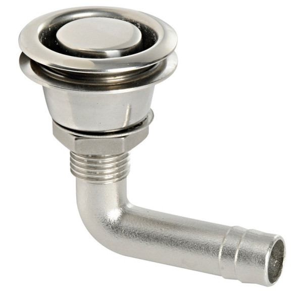 Flush-mount fuel vent made of stainless steel - 20.271.02 -