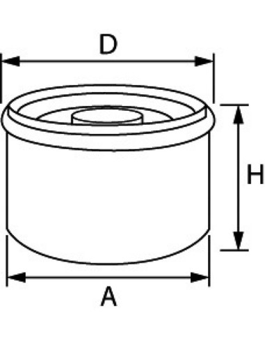 Oil filter VOLVO diesel 834337 - 17.501.01 -