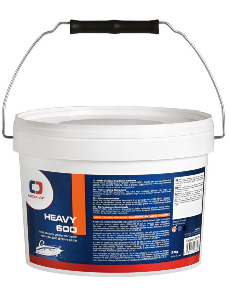 Pasta abrasiva grossa mordente - Heavy 600 3kg - 65.227.00 -