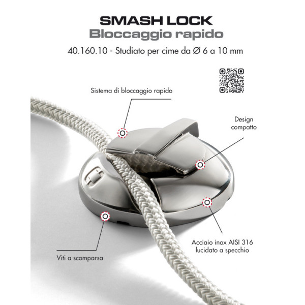 Blocca cima Smash Lock - 40.160.10 - 2