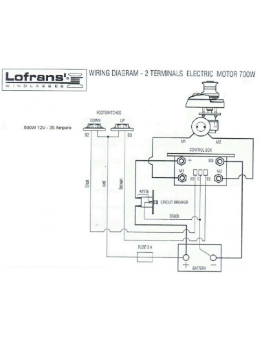 CONTROL BOX LOFRANS 4T  0,5-1,7 kw - LAL600022 -