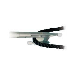 Professional telescopic boat hook with sliding pulley - 34.916.42 - 2