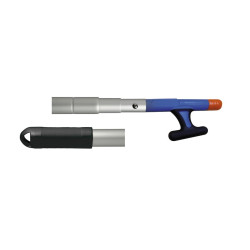 Gancio accosto professionale con testa di gomma - 150/382 cm - 34.917.43 -