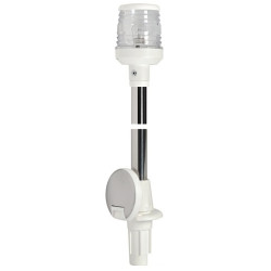 Asta Classic 360° estraibile con base Advance 60 cm - BIANCA - 11.164.02 -