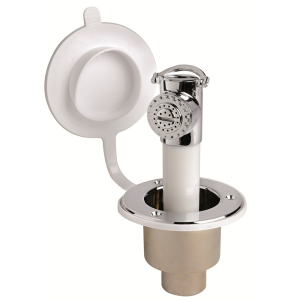 Shower box with Mizar push-button shower  - Showers and shower boxes - 1524400