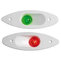 Built-in side navigation lights made of ABS WHITE - 11.129.11 -