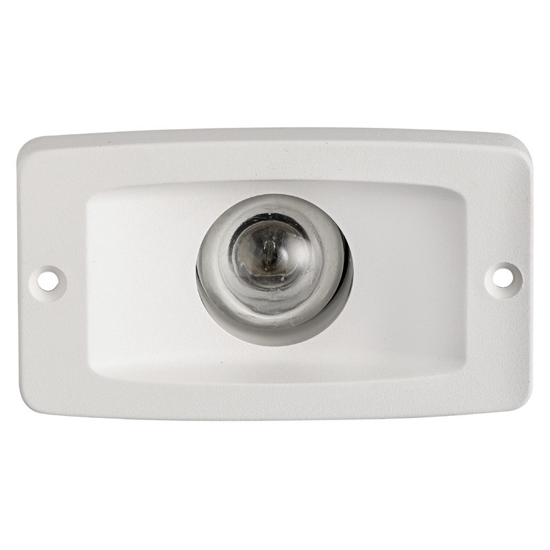 Fanale di poppa ad incasso in ABS BIANCO - 11.332.11 -