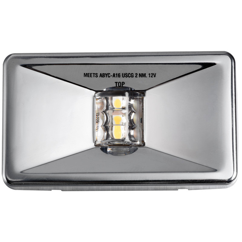 Fanale rettangolare Mouse Stern corpo inox - 11.036.22 -