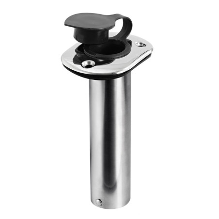 Flush-mount SS rod holder 42 mm 90° - 41.211.72 -