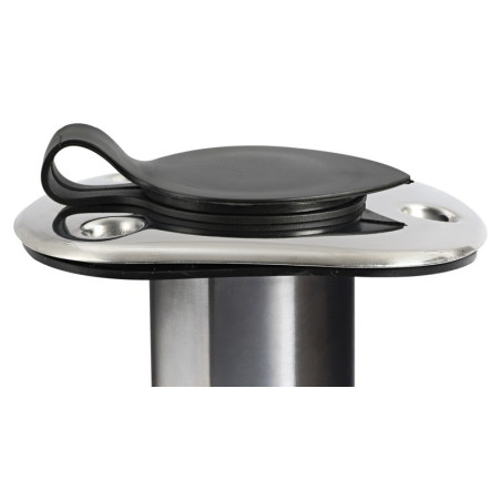 Flush-mount SS rod holder 42 mm 90° - 41.211.72 -