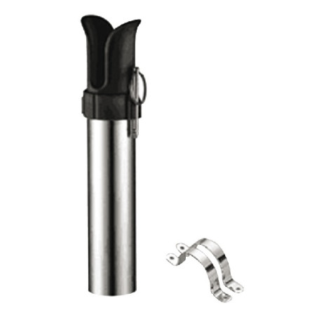 Fishing rod holder for bulkhead mounting with pull-out pin - 41.168.14 -