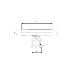 Fishing rod holder for guard-rail-and pulpit 2