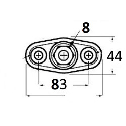 Power Post junctions for electrical cables - 14.205.02 - 2