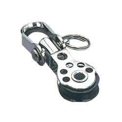 SS mini-block single swivel w/becket 17x5 - 55.090.03 -