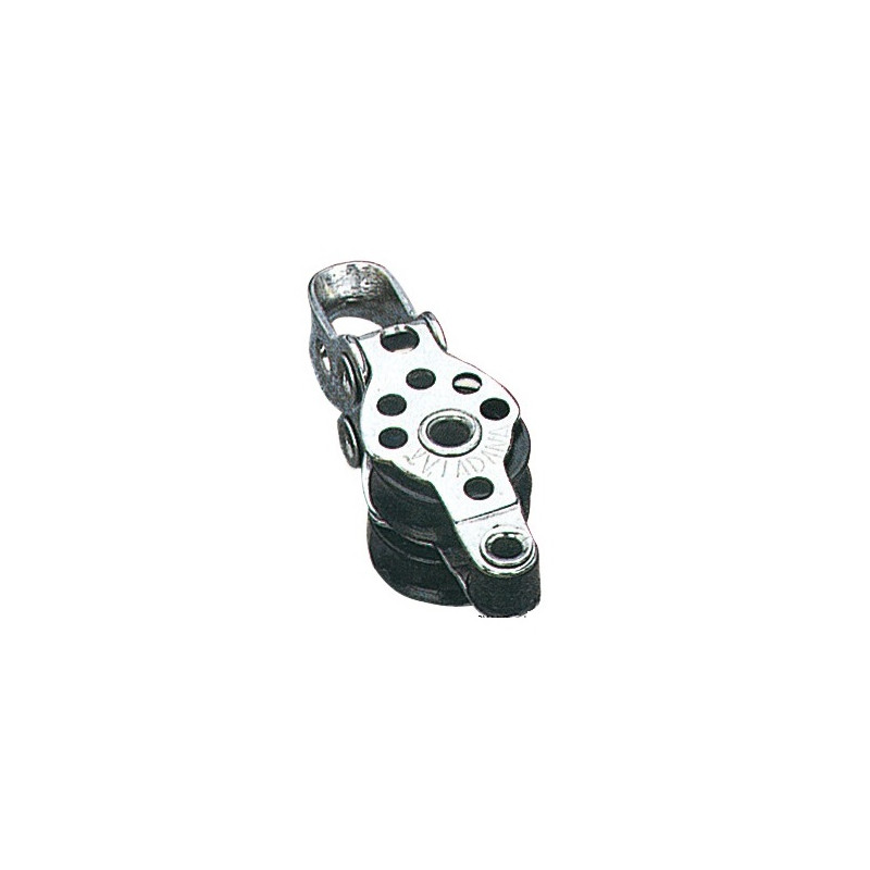 SS mini-block double w/becket 17x5 - 55.090.05 -