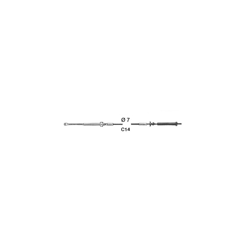 Engine control cable C14 - 45.014.13 -
