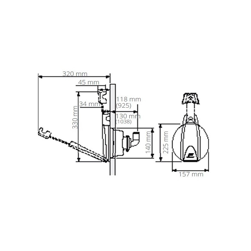 PLASTIMO MANUAL PUMP MOD.925 WITHOUT BY-PASS - P39539 -