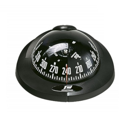 PLASTIMO OFFSHORE 75 COMPASSES FLUSHMOUNT ON HORIZONTAL SURFACE - BLACK - P63857 -