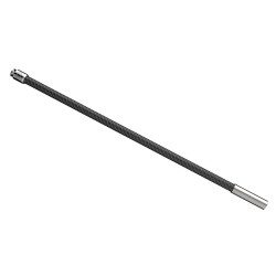 Fiberglass flexible pole covered 185 cm - 46.826.18 -