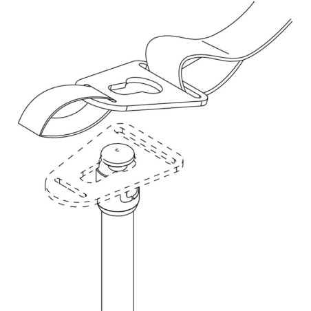 Fastening buckle for Mickey system - 46.825.09 -