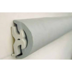 Solo profilo RADIAL 40 mm  GRIGIO - 16 MT - SENZA BASE - 6566087 -