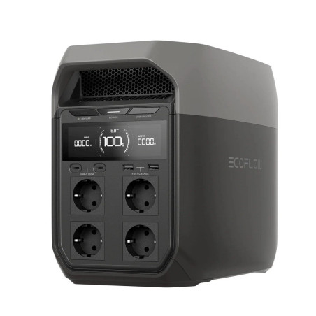 EcoFlow DELTA 3 • GENERATORE PORTATILE AL LITIO PER CORRENTE A 220V 2400W - PWS360 -