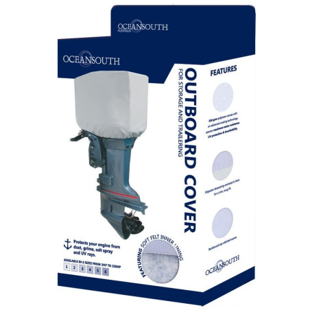 OCEANSOUTH Top Quality cover for 2/4-stroke outboard engine - Engine head - 46.537.01 -