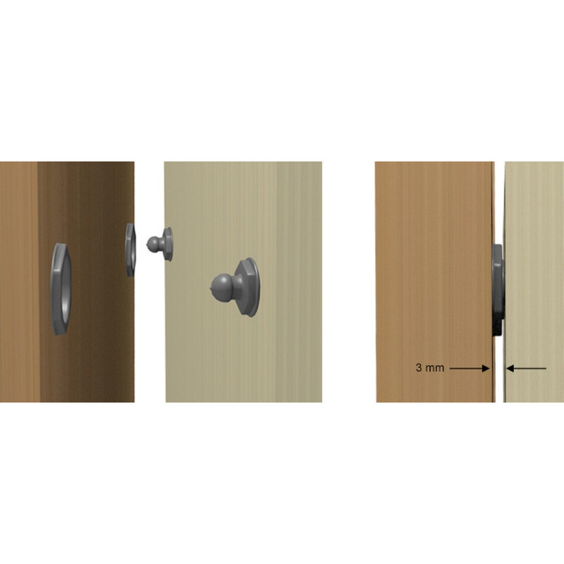 Sistema di fissaggio pannelli DELAHOUSSE Quick Fit per pannelli - 10.341.01 -