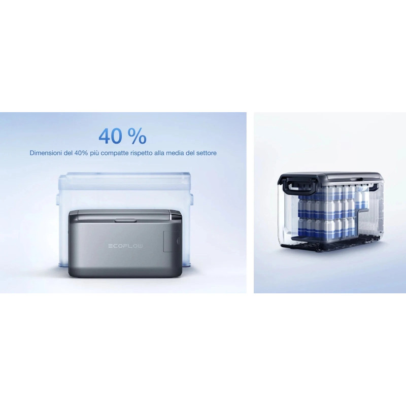 Portable ECOFLOW fridge/freezer 35 lt - FRG935 -