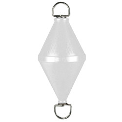 Gavitello in polietilene soffiato con tirante passante, BIANCO -  - 3316801BI