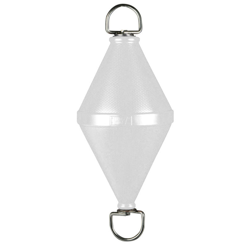 Gavitello in polietilene soffiato con tirante passante, BIANCO -  - 3316801BI