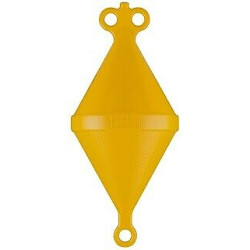 Two-cone blown polyethylene buoys YELLOW - Anchorage and Docking - 3317112