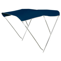 3-arch folding bimini, tall version NAVY BLUE- deck-equipments - 4690950