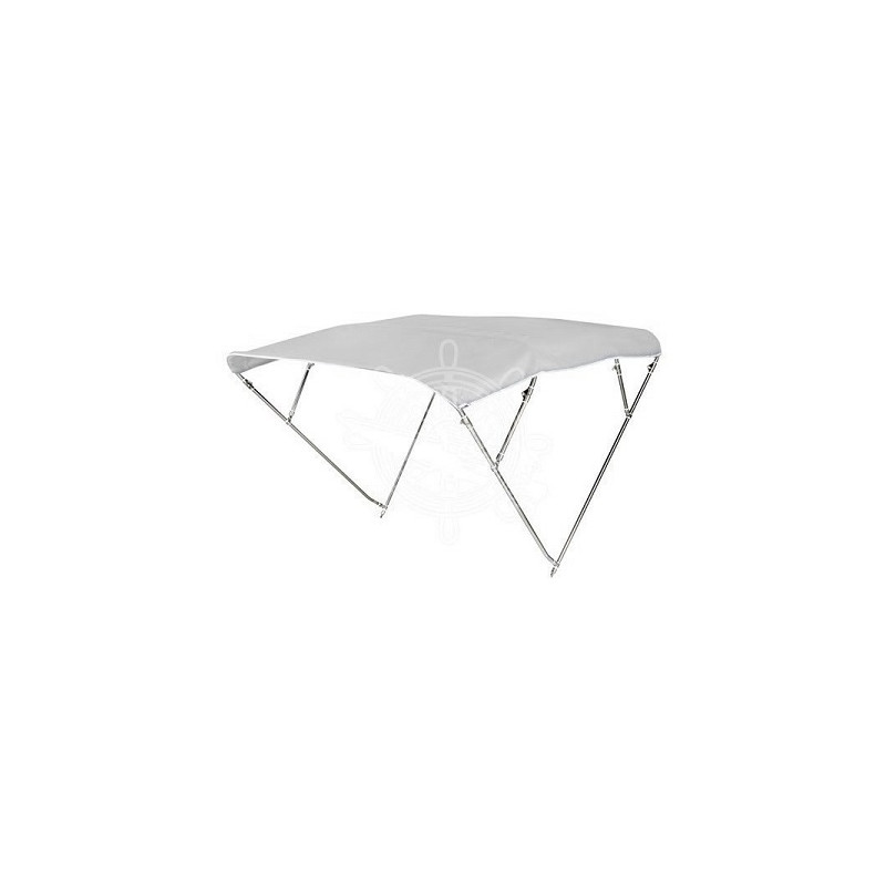 Tendalino acciaio inox pieghevole 4 ARCHI alto BIANCO - ATTREZZATURE DI COPERTA - 4692110