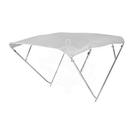 Tendalino acciaio inox pieghevole 4 ARCHI alto BIANCO - ATTREZZATURE DI COPERTA - 4692110