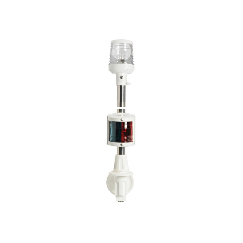 Asta Classic combinata in acciaio inox - Illuminazione - 1116601