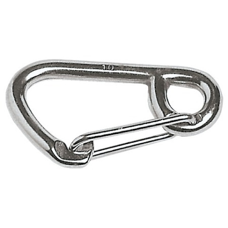 Snap-hooks with large opening, made of stainless steel - Ironware - 0918508