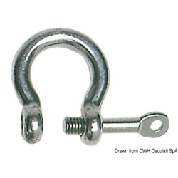 Bow shackles with captive pin - Ironware - 0822104