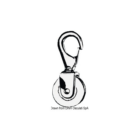 Sheave for steering system - Hardware. 0330501