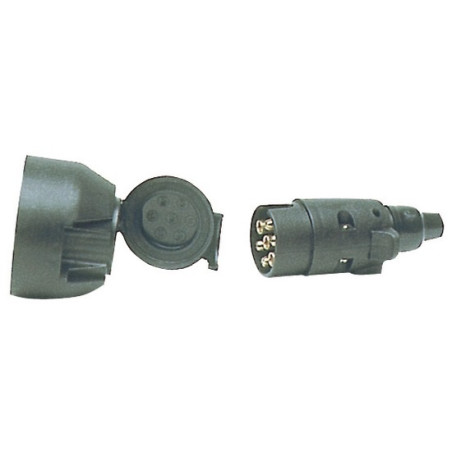 Socket and 7-pole plug -1419100
