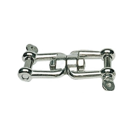 Swivels AISI 316 stainless steel, with double eye - Anchorage and Docking - 0101804